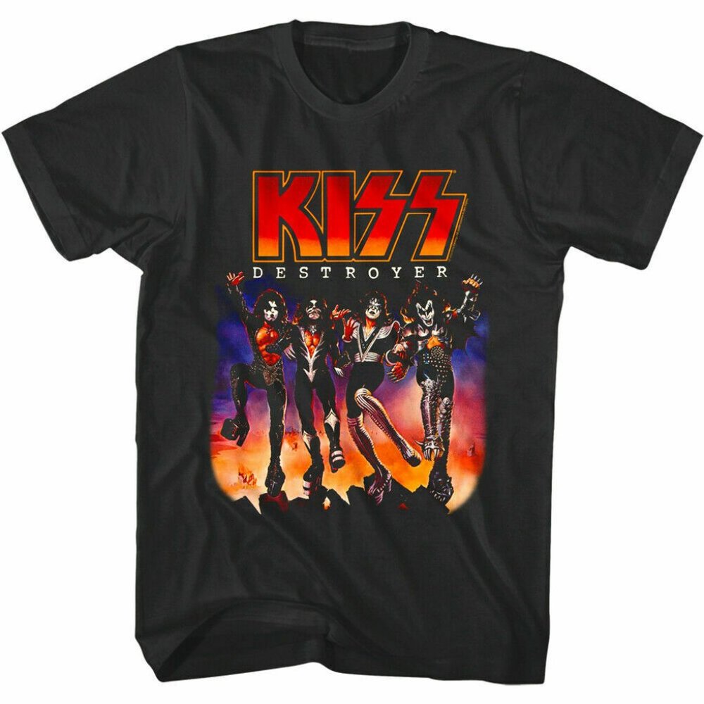 Kiss Destroyer Album Cover Shirt Size Medium New